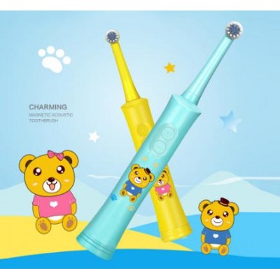 60 Rotating Brush Head Safe Healthy 2 Cleaning Mode Battery Charging Tooth Brush Electric Toothbrush Child